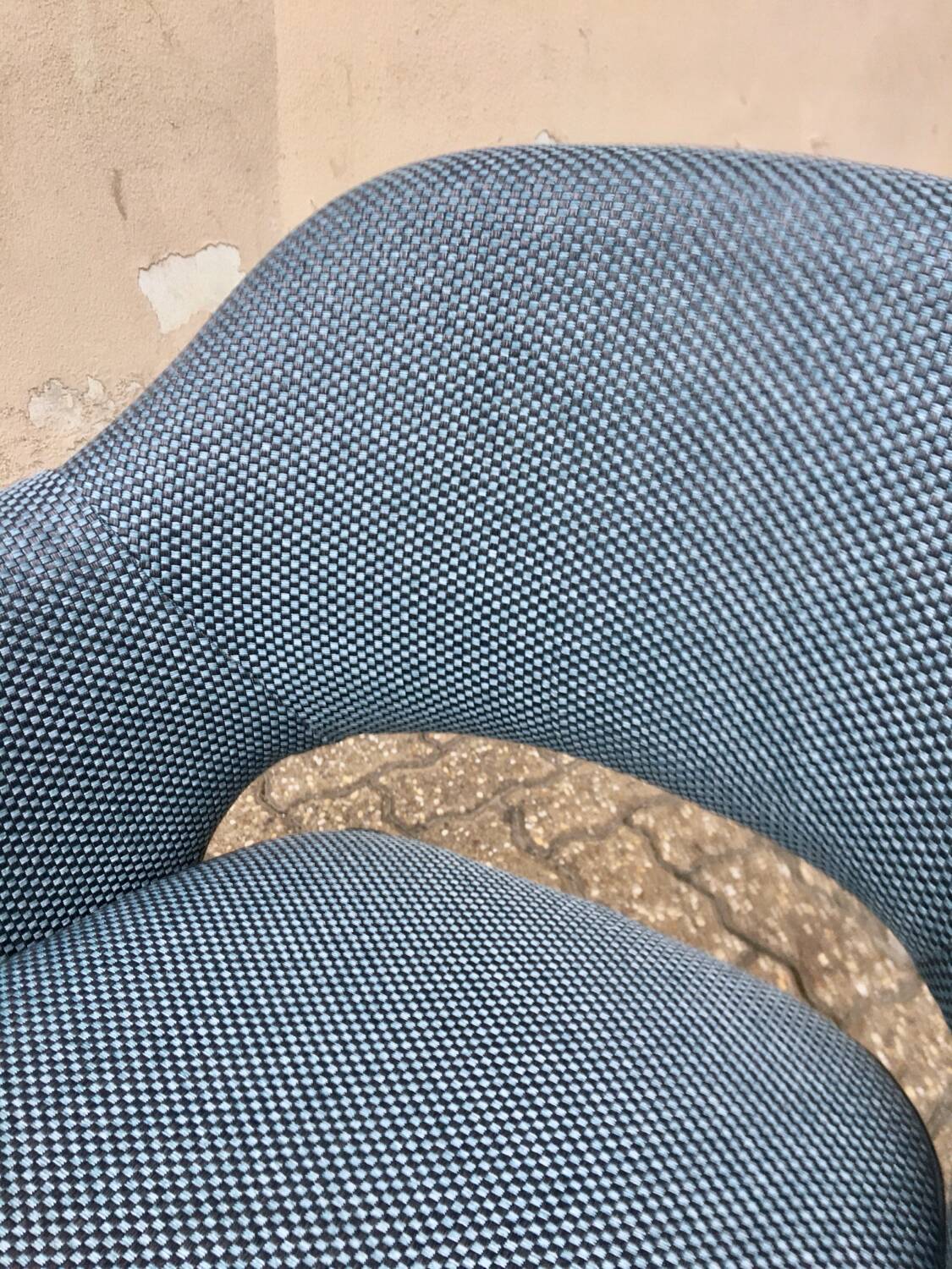 Conference armchair by Eero Saarinen for Knoll, reupholstered