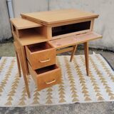 Scandinavian desk based on a Singer piece of furniture.