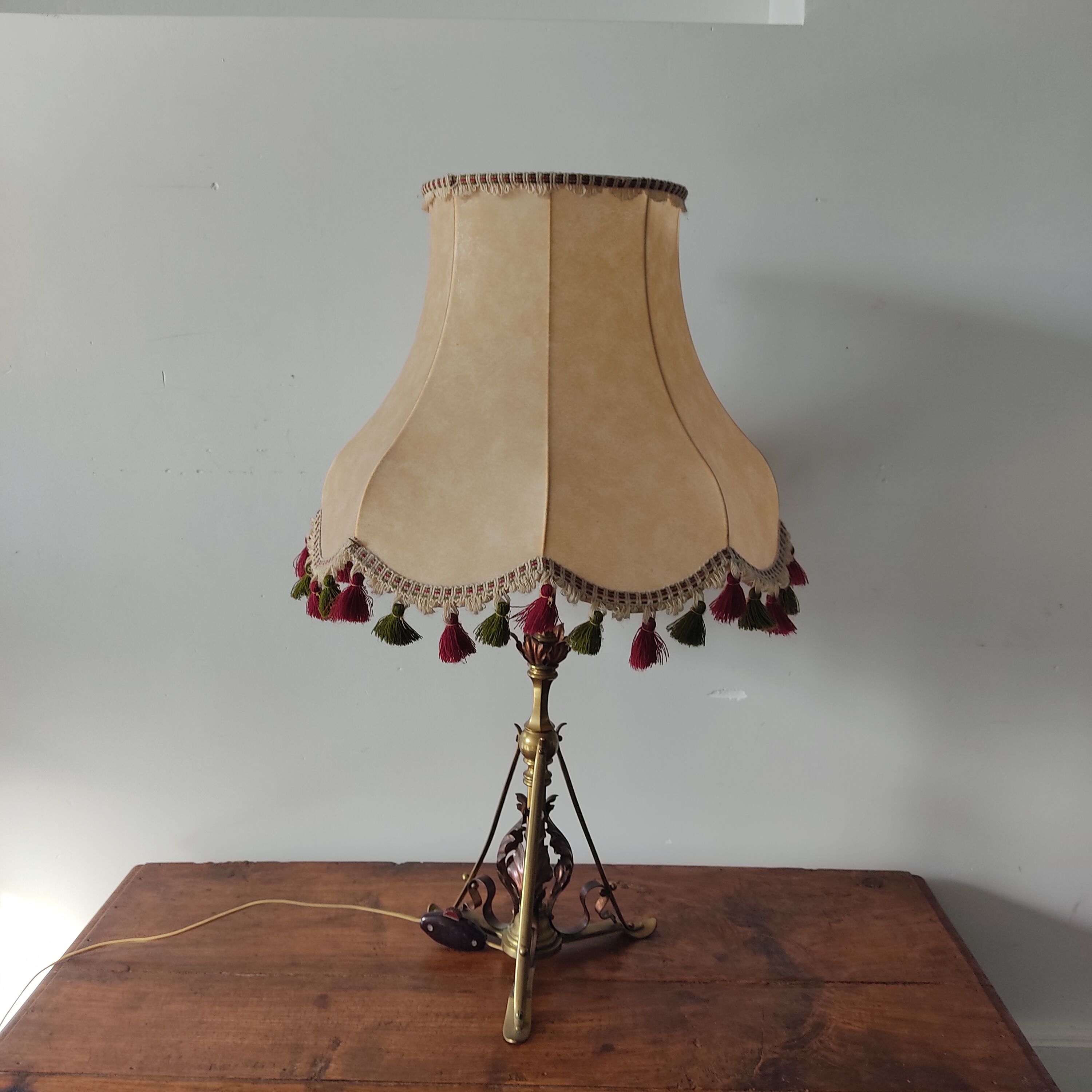 Brass lamp