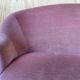 Velvet sofa