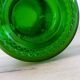 Green vintage apothecary pot and golden ledé