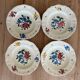 Lot of 4 deep plates from Sarreguemines and Digoin.