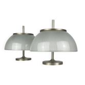 Alfetta table lamps attributed to Sergio Mazza for Artemide, Italy, 1966, set of 2.