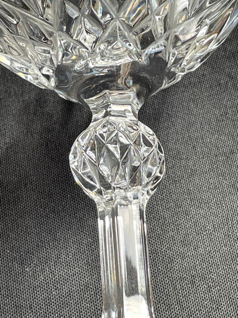 Champagne Glasses (5) - Mid-century modern - Crystal