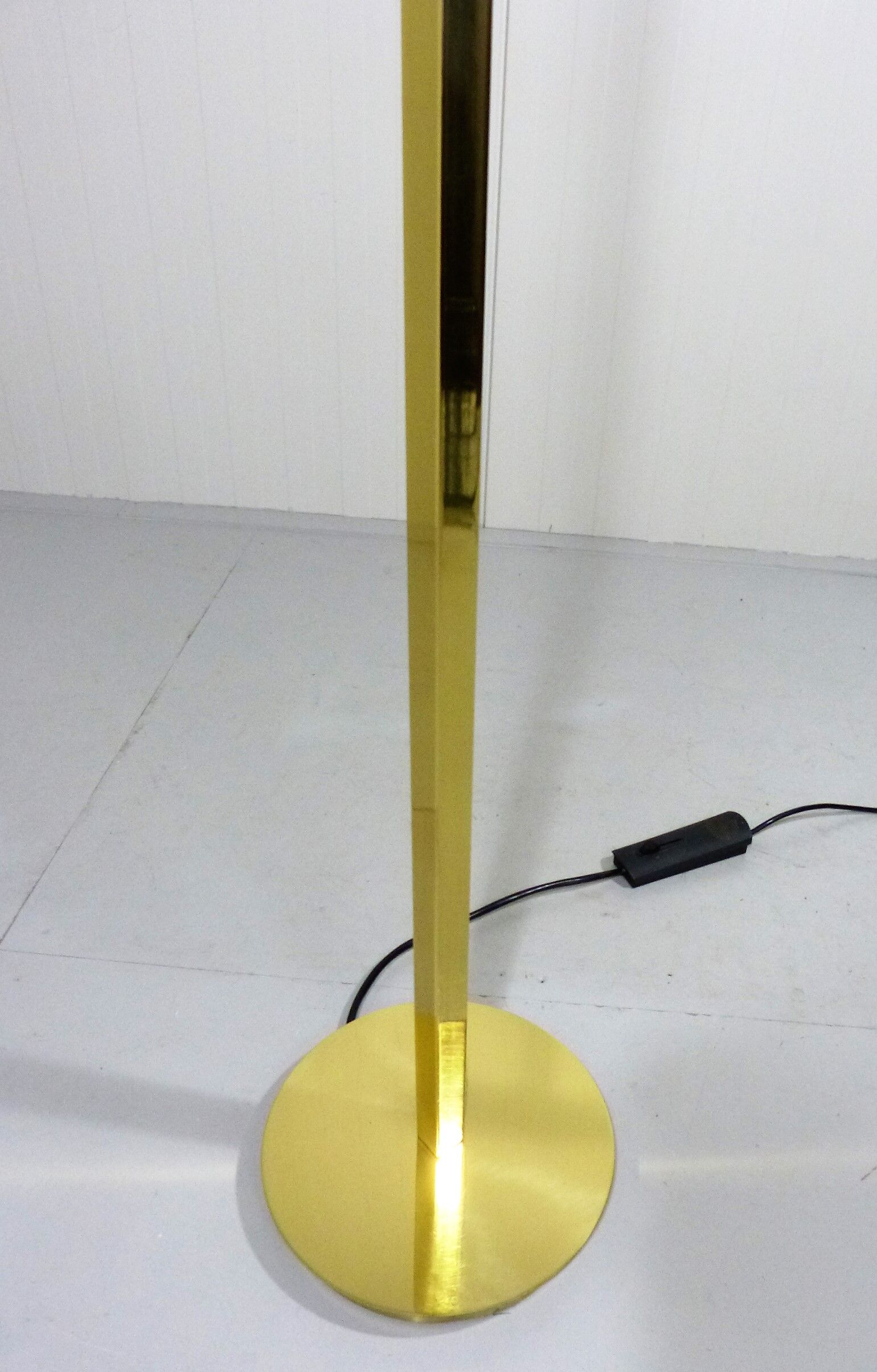 Brass floor lamp by Lumi italy 1970