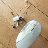 Modernist glass wall lamp