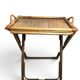 Vintage, desserte plateau bambou vers 1970