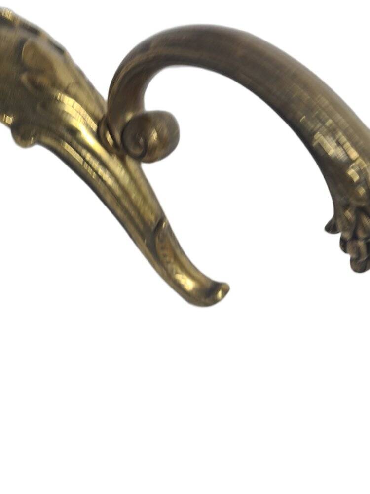 Applique murale en bronze classique, Pologne, années 1900.