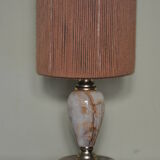 Vintage onyx table lamp