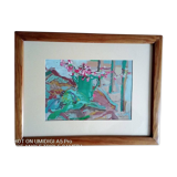 Pascale Rigat-Esselin (1952) - Gouache - 18 x 26 cm - signed, dated