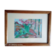 Pascale Rigat-Esselin (1952) - Gouache - 18 x 26 cm - signée, datée