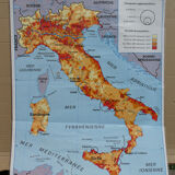 Vintage school card MDI Italy