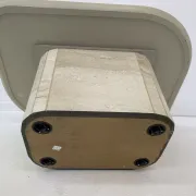 Mid-century design travertine coffee table, 1970s