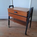 Danish sewing table in teak