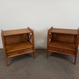 Paire de tables de chevet atelier Saint Sabin