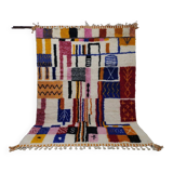 Handmade wool Berber rug 300X200 cm
