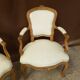 Pair of Louis XV-era convertible armchairs