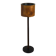 Modern Chandelier by Carl Aubock in Walnut and Leather, Austria, 1950s