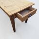 Large farmhouse table + two benches