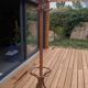 Porte manteau Perroquet en bois courbé