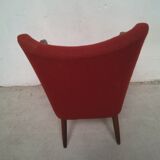 Red cocktail chair