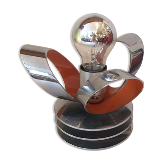 Lamp flower Raak chrome 1970