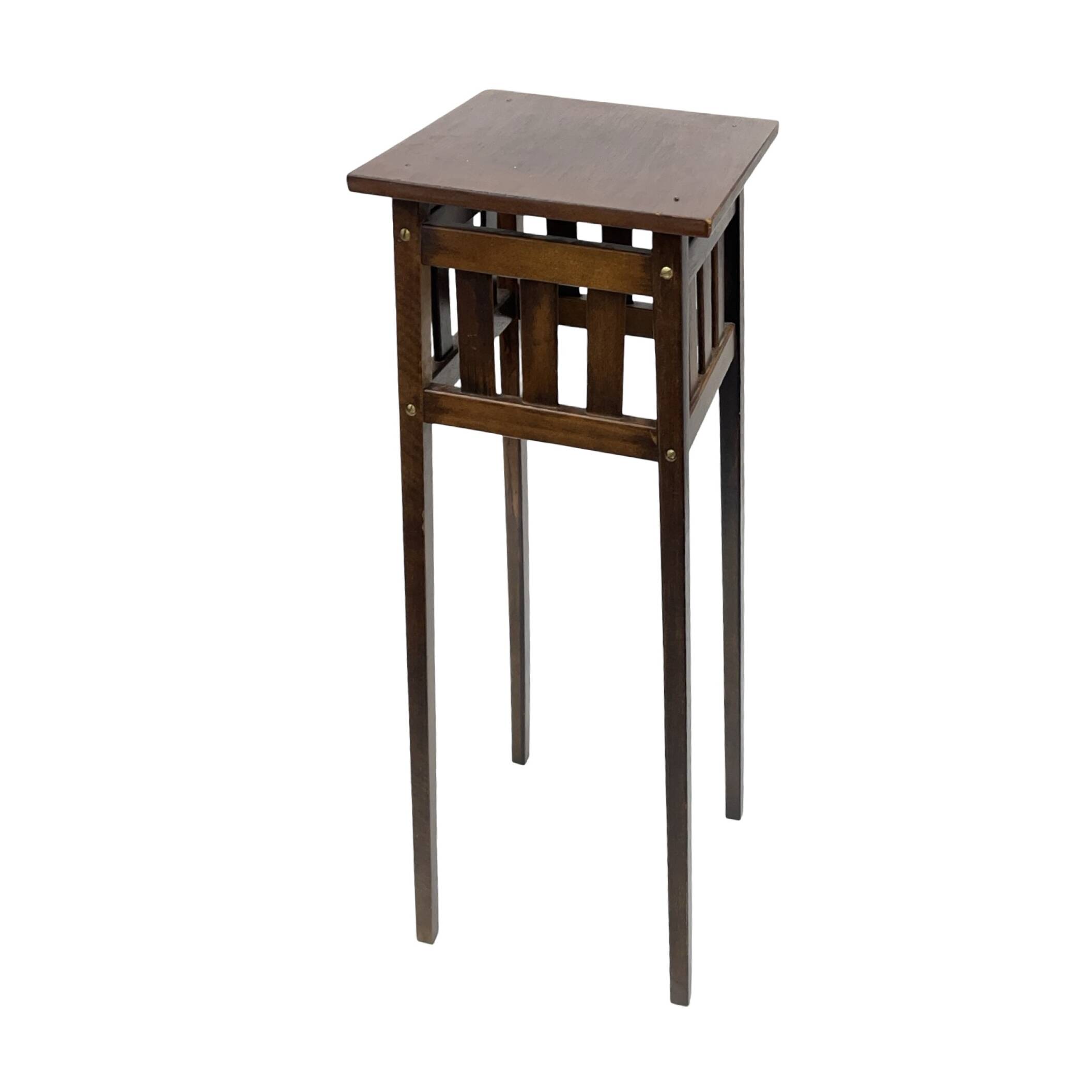 Art Deco Wooden Flower Stand Vintage, France 1930s