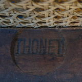 2 antique Thonet chairs in bent wood and caning – Model no. 32
