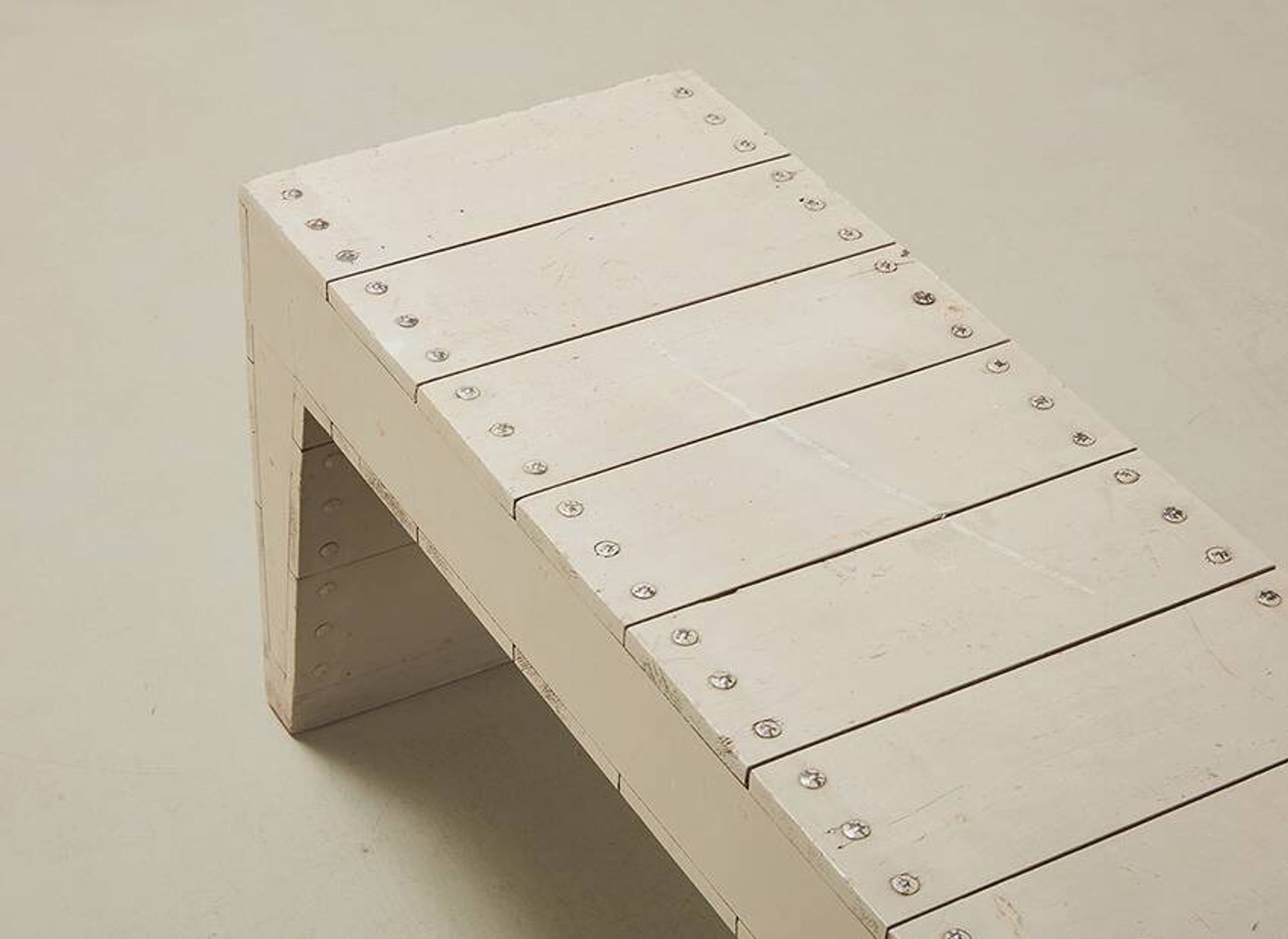 Banc de l'École Dom Hans van der Laan  de 's-Hertogenbosch Pays-Bas 1966
