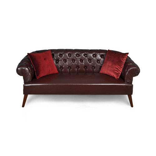 Classic leather sofa