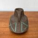 Brutalist German vase carafe from the mid-century by Cläre Zange and Karl Heinz Löffler for Krösselbach Keramik, 1960s.