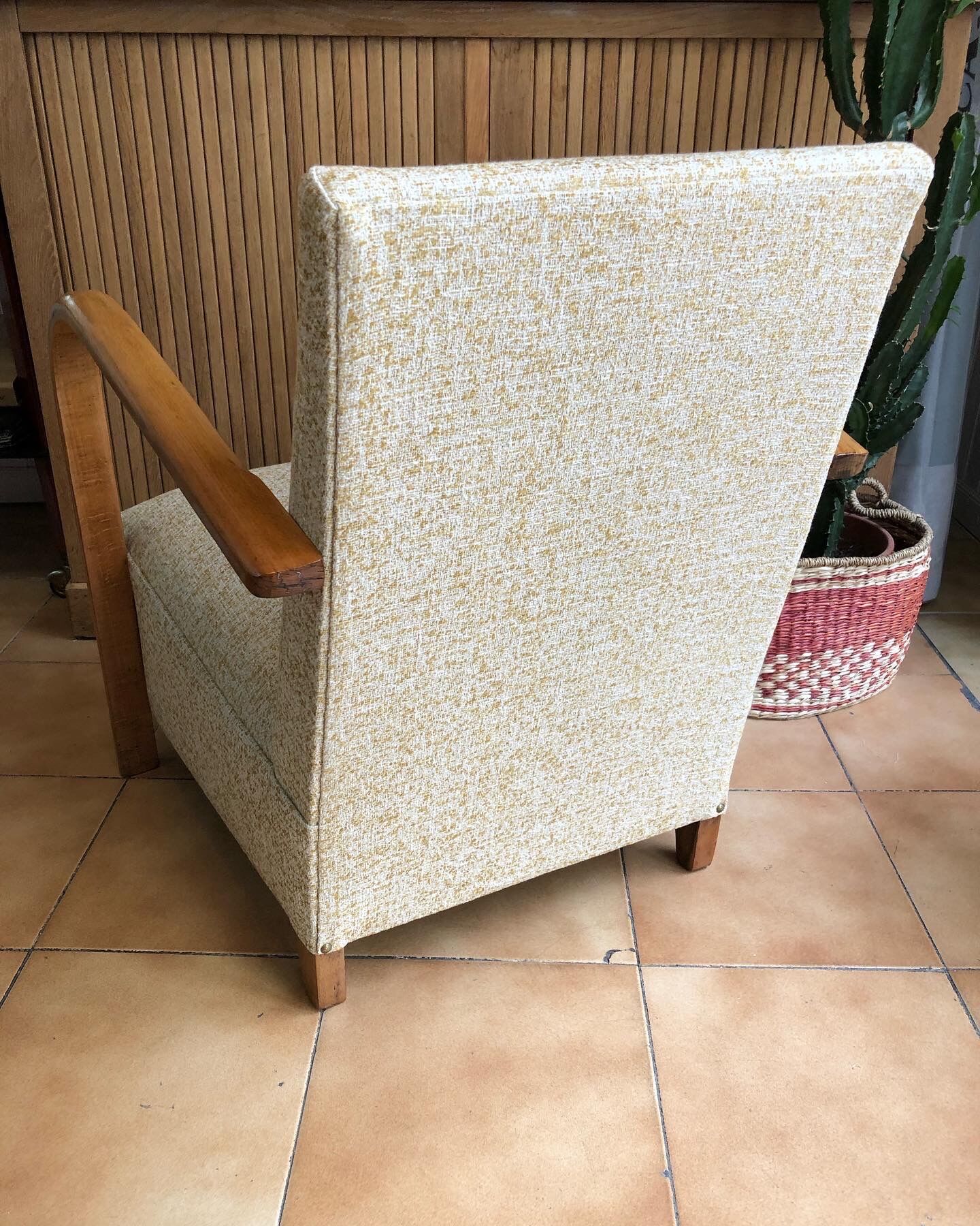 Fauteuil Art déco - années 30 rénové