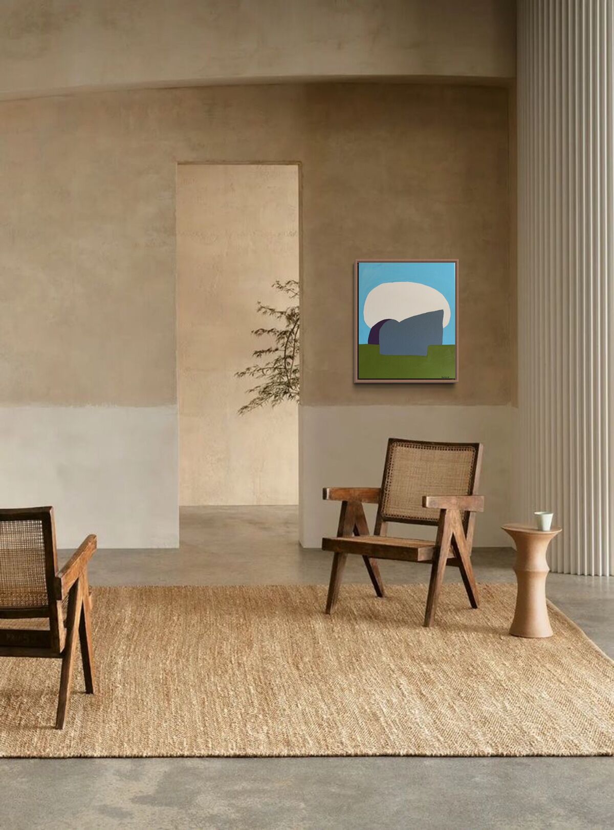 Original abstract painting 'vision of field'