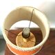 Vintage natural rattan lamp 60s