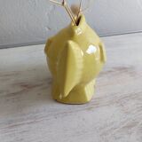 Ceramic piggy bank in the shape of a fish
