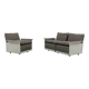 Vitsoe seatgroup by dieter rams, model 620, easychair+sofa