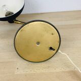 Vintage 50s brass and black lamp