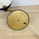 Vintage lamp from the 1950s in brass and black.