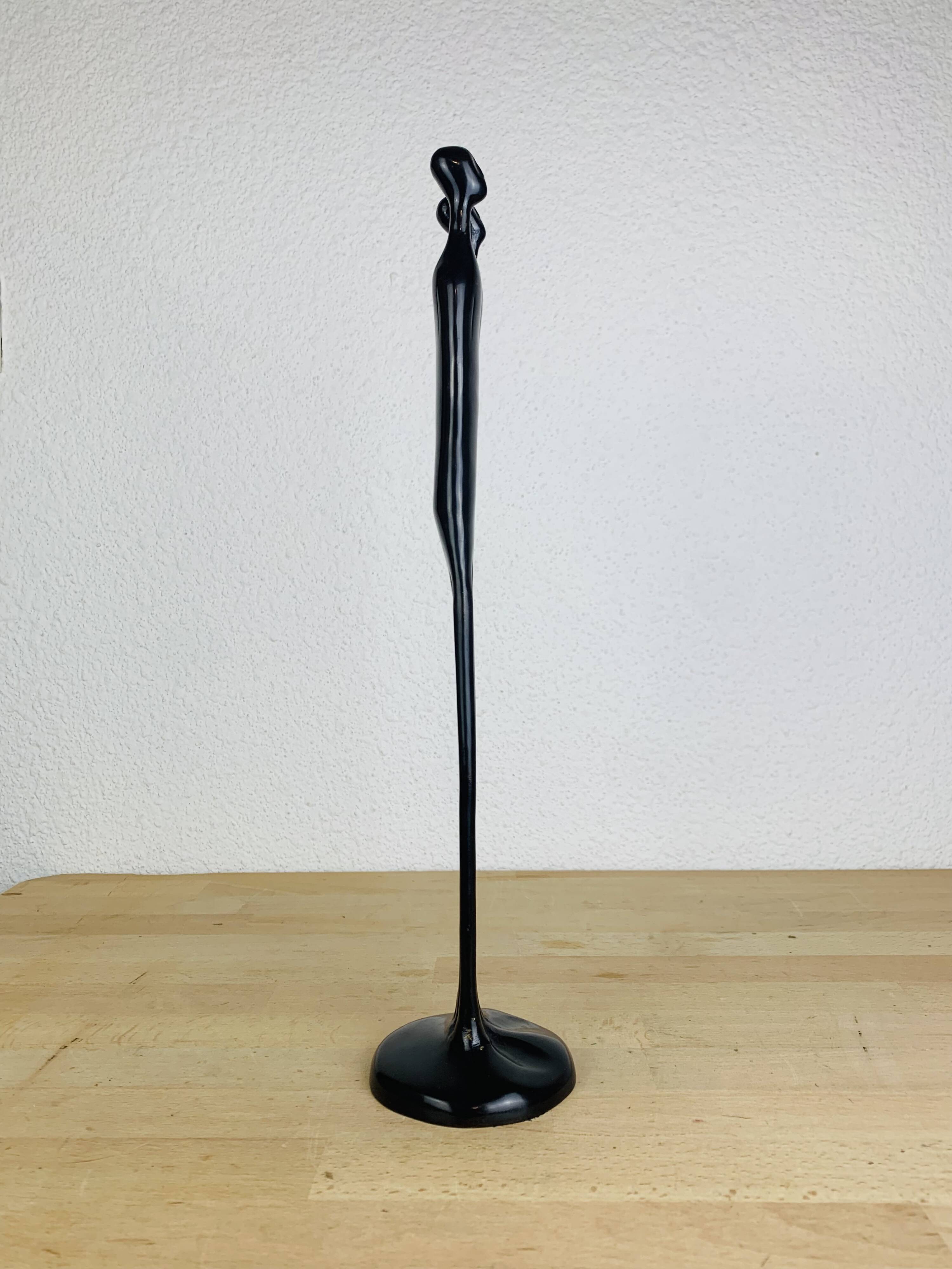 Bronze sculpture by Louise Hederström "Two Become One", Scandinavian