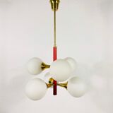 Red suspension by Kaiser, Germany, 60s