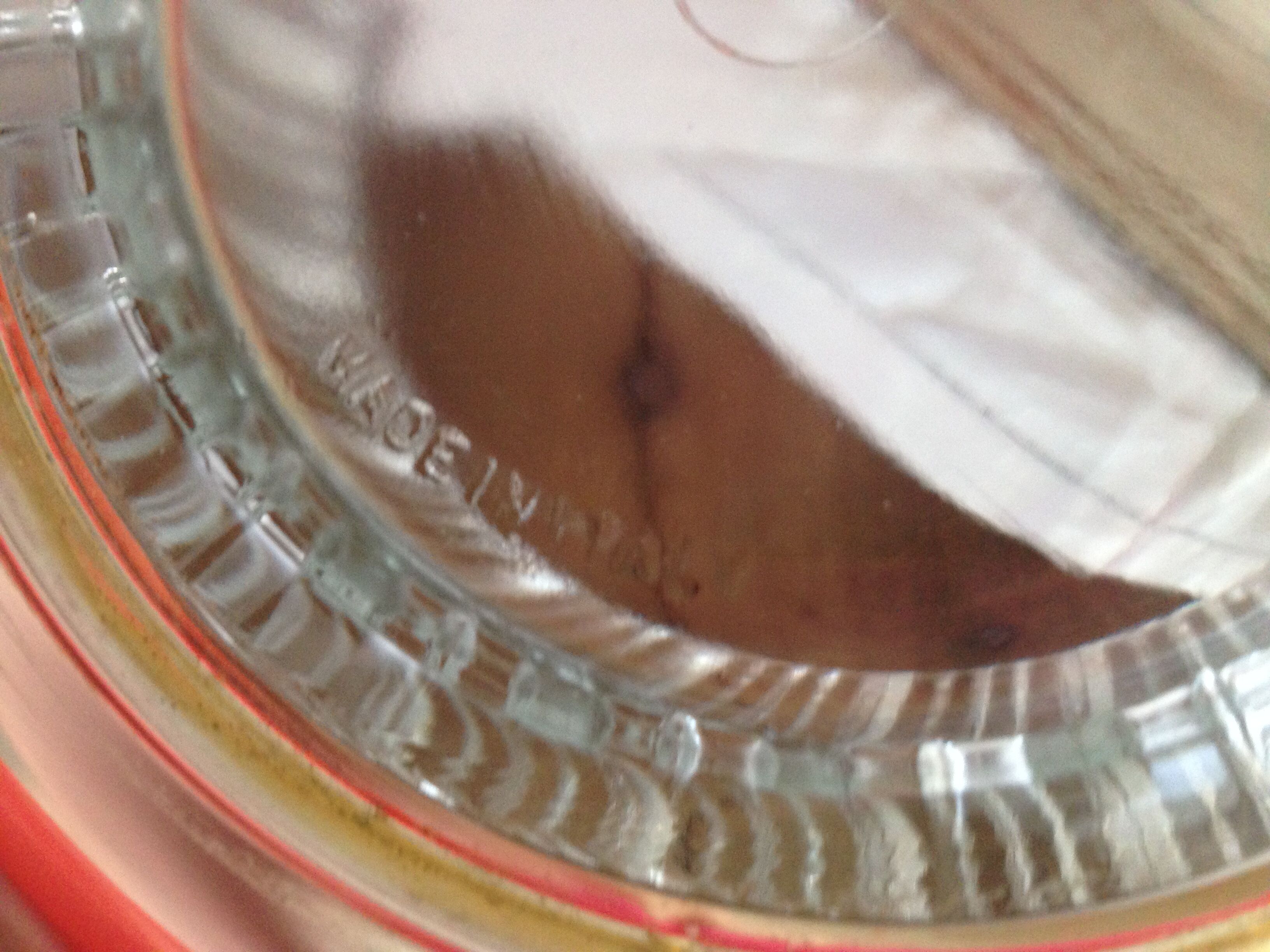 silver metal stand glass bowl