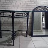 Console avec miroir Roche et Bobois