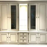 Solid wood dressing room