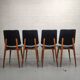 Ensemble de 4 chaises scandinaves