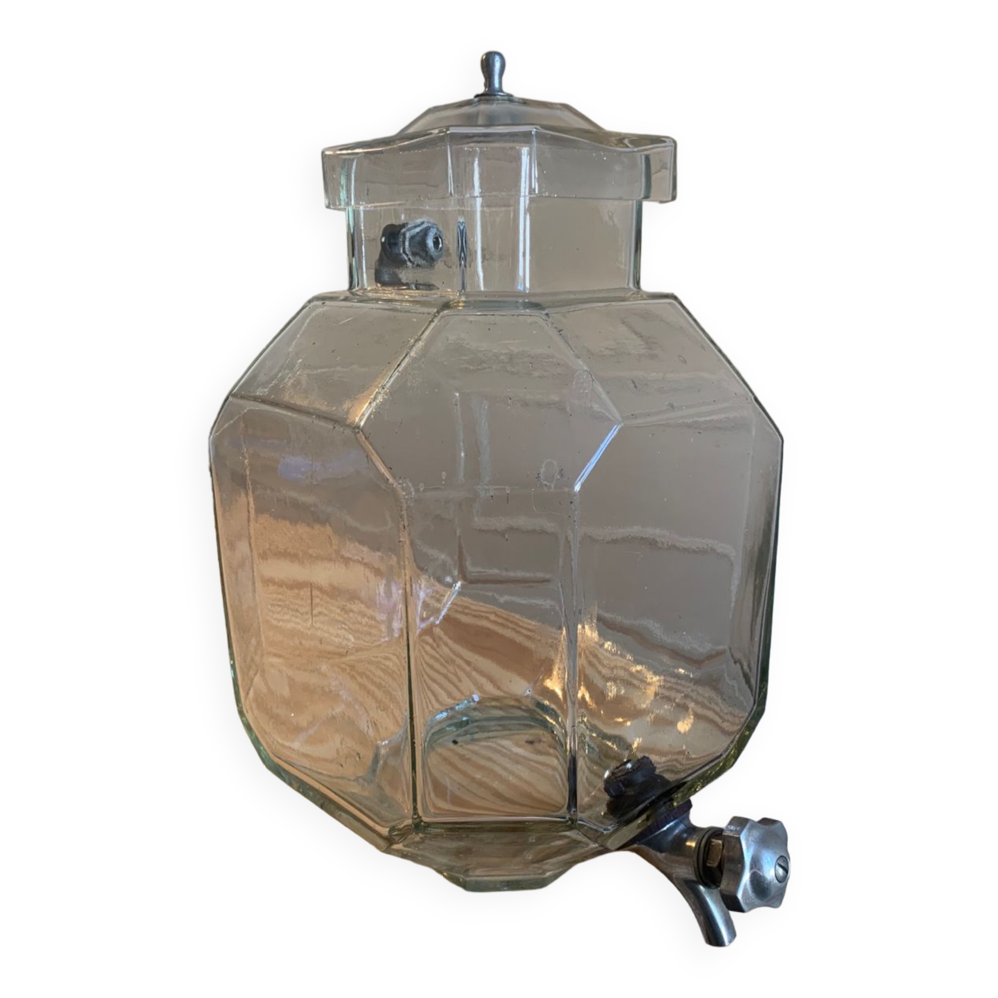 Vintage glass jar 7L