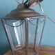 Brass and glass lantern