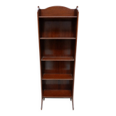 Open mahogany library