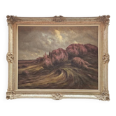 Kind of beauty / oil painting / Eugeen Machielsen (1906 - 1973) / width 140 cm