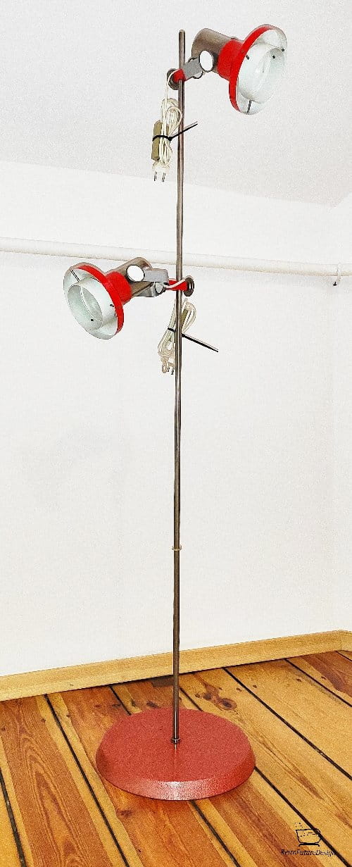 Lampadaire de P. Grus, Tchécoslovaquie, années 1960