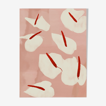 'Anthurium' Art Print